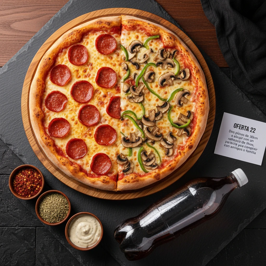 Oferta 22: 2 Pizzas 30cm